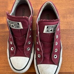 Converse Kids Maroon Sneakers